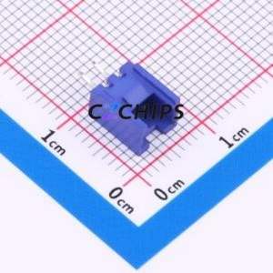 HC-HY-2A-L-K-10 Wire-to-Board Pin Header Through hole Component (THT),P=2mm Connector 1x2P 2mm Through Hole HY - Product Image 1