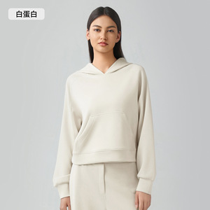 Mới Đến Mùa Đông Thể Thao Phụ Nữ Kéo Hơn Hoodies Với Túi Lớn Tùy Chỉnh Cộng Với Kích Thước Trống Gân Cuff Thời Trang Phố Áo - Product Image 1