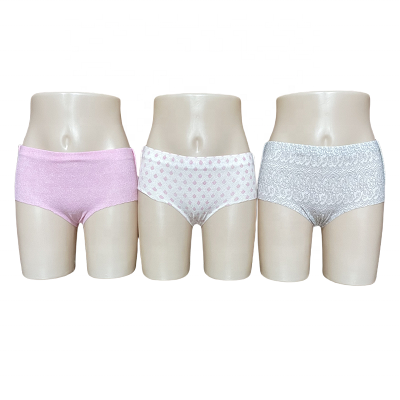 thumbnail image 2 of Underworks Women's Disposable Cotton Underwear - 20-Pack For Travel, Hospital, Spa 2 of 9
