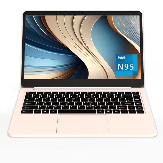 14 Inch Slim Business Notebook Intel N95 Quad-Core Processor 8GB RAM Expandable 1TB Windows 11 256GB SSD IPS Panel English