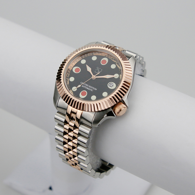 Top Quality Super Luminous Dial Hands SKX007 NH35 Automatic 20ATM Sapphire Glass Wrist Men Watch