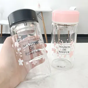 Best Trading Products Modern Tea Maker Glass Glass Bottle Tea Filter Glass for tea maker