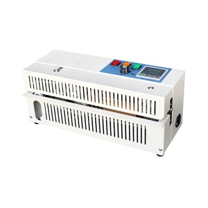 Machine de scellage thermique automatique horizontale pour sacs en film plastique, scelleuse à bande continue sans convoyeur, type compact - Product Image 5