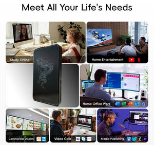 RUNCK New Design ultra Thin12V <b>Pocket</b> Micro Computer Intel Alder Lake N100 Win10/11 5G <b>WiFi</b> 4K 6GB 256GB Mini PC With RJ45 LAN - Product Image 4