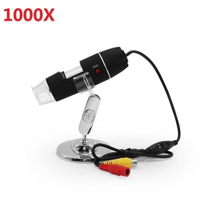 50X-1000X 전자 돋보기 AV/TV 휴대용 디지털 현미경 금속 스탠드 - Product Image 6