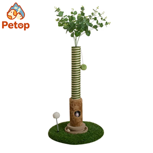 Petop Griffoirs en sisal pour chats, Jouets et plateformes d'escalade pour chats, Grande <span class=keywords><strong>tour</strong></span> d'escalade multi-niveaux pour chats - Product Image 1