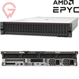 Serveur rack ThinkSystem SR665 2U, processeur AMD EPYC double cœur 64C, pour la gestion de la virtualisation des centres de données et du stockage d'entreprise Lenovo - Product Image 3