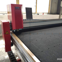 360 °   Mesa de Corte de Vidrio con Cabezal de Corte Ajustable, Equipo Automático para el Procesamiento de Espejos en Pequeños Lotes