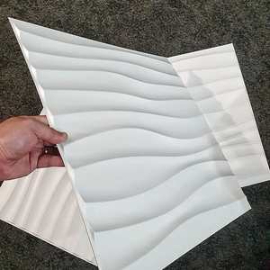 Paneles de Pared Autoadhesivos de PVC con Textura 3D para Sala de Estar, Precio de Papel de Pared 3D para Decoración de Paredes Interiores - Product Image 4