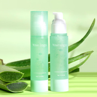 Sérum en plastique vide bouteille à pompe sans air rechargeable pour soins de la peau 30ml 50ml