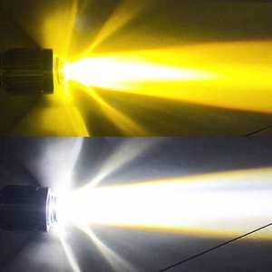 Bombillas LED H4 para Faros Delanteros de Motocicleta, Luz Blanca/Amarilla Alta/Baja, 12V 2000LM, 12 Meses de Garantía - Product Image 2