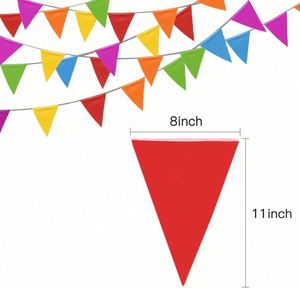 High Quality Custom Logo National Bunting <b>Flag</b> Wholesale Birthday Event Decor Triangle Pennant String <b>Flag</b> - Product Image 3