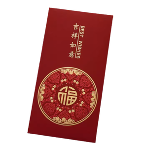 2026 conception personnalisée luxe estampage à chaud gaufrage nouvel an chinois enveloppe serpent année <span class=keywords><strong>Hongbao</strong></span> - Product Image 2