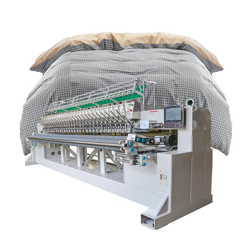 Multineedle Double Row Blanket Make Embroidery Quilt Machine Industrial For Make Blanket Cover