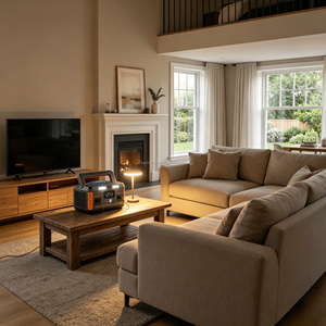 600W 520Wh Portable Power Station 110V for weekend <b>camping</b> trip short journey travel and outdoor gear charging - Product Image 1