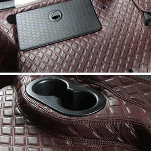 Alfombrilla de Coche de Cuero de Lujo para <span class=keywords><strong>Dodge</strong></span> Coolpad Challenger Ram Pickup Charger, Cobertura Completa de 360 Grados, Estilo Aviación - Product Image 2