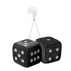 Big Dice Black - Écrou de roue de voiture, microfibre, avec ventouse Simoni Racing - Product Image 1