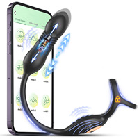 2026 Neuestes Smart App-gesteuertes Einziehbares Prostata-Massagegerät für Männer mit 9 Vibrationsmodi Automatisches Männliches Sexspielzeug Wellness-Gerät