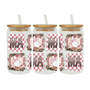 Cupswraps16oz GentleWhispersMotherly Love Homies Dtf Cup Wraps Vintage Family Bond Aesthetics Dtf Uv Transfer Stickers Wholesale - Product Image 2