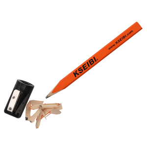 KSEIBI <span class=keywords><strong>de</strong></span> <span class=keywords><strong>menuisier</strong></span> Professionnel Ensemble <span class=keywords><strong>de</strong></span> Crayons 5-PC. Avec Taille-Crayon - Product Image 3