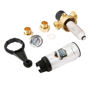 Purificateur d'eau central pour maison, 4 ou 6 ports, avec <span class=keywords><strong>compteur</strong></span>, filtre en cuivre frontal, <span class=keywords><strong>robinet</strong></span> de lavage en arrière, eau du <span class=keywords><strong>robinet</strong></span>, acier inoxydable, complet - Product Image 3