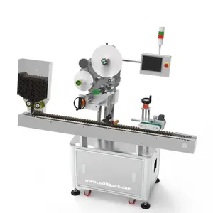 Automatic Ampoule Labeling Machine SKILT Automatic Ampoule With Barcode Online Printing Labeling Machine Labeler