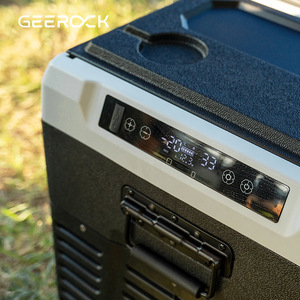 <span class=keywords><strong>Mini</strong></span> réfrigérateur portable 12V, refroidisseur à compresseur, double porte, double zone de contrôle, <span class=keywords><strong>pour</strong></span> voiture, camionnette, camping et applications domestiques - Product Image 3
