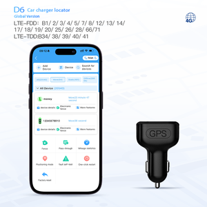 Localisateur GPS GSM 4G pour Véhicule avec Chargeur Sans Fil Allume-Cigare, Traceur d'Écoute Vocale, Placement Tableau de Bord, Application IOS et PC, Suivi en Temps Réel - Product Image 3