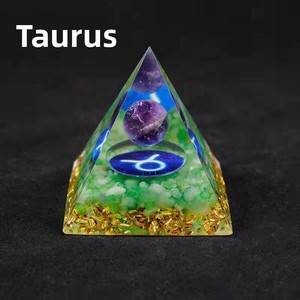 Articoli Decorativi in Resina a Forma di Piramide con <span class=keywords><strong>Segni</strong></span> <span class=keywords><strong>Zodiacali</strong></span>, Stile Internazionale, per Decorazione Camera da Letto - Product Image 5