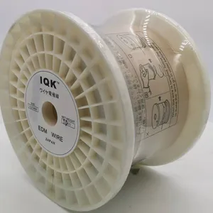 China Factory EDM Brass Wire 0.25mm P10 Spool 10KG/Roll For Low Speed Wire Cut Machine Consumables