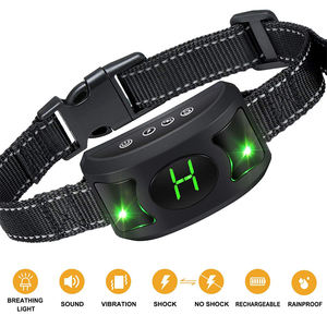 Correa de nailon para entrenamiento de mascotas, <span class=keywords><strong>collar</strong></span> extensible para entrenamiento de perros, dispositivo para ladridos, 169A - Product Image 6