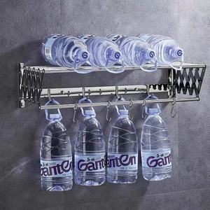 Nouveau <span class=keywords><strong>séchoir</strong></span> <span class=keywords><strong>à</strong></span> <span class=keywords><strong>linge</strong></span> pliable mural en acier inoxydable, <span class=keywords><strong>séchoir</strong></span> <span class=keywords><strong>à</strong></span> <span class=keywords><strong>linge</strong></span> accordéon, porte-serviettes pour salle de bain - Product Image 3