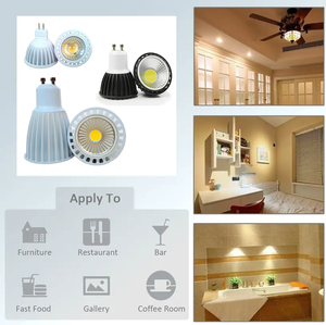 Led Focus 12V COB Spotlight MR16 <span class=keywords><strong>GU10</strong></span> GU5.3 Dimmable 3 Wát 5 Wát 7 Wát Chiếu Sáng Trong Nhà Die Casting Nhôm Đèn Cup - Product Image 5