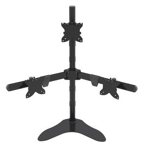 VESA 100x100 Pantalla triple Soporte de escritorio independiente VESA 75x75 Soporte de monitor - Product Image 5