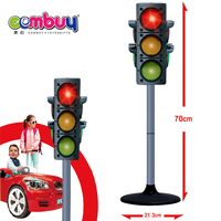 Señales de tráfico LED para niños de preescolar, juguetes educativos con sonido ligero