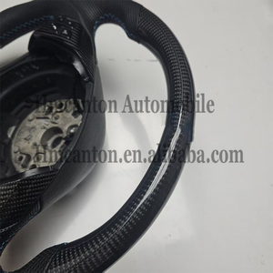 Nuevo Volante Deportivo M de Fibra de Carbono y Cuero para BMW E90, Material de Cuero de Alta Calidad - Product Image 4