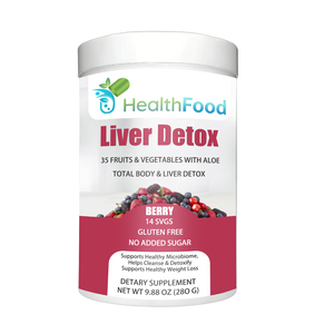 Polvo Desintoxicante para el Hígado Directo de Fábrica con Africia Fibergum, Ayuda a Promover la Energía Natural, Polvo Desintoxicante para el Hígado Sin Gluten - Product Image 1