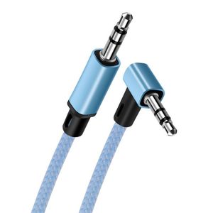 <b>Aux</b> Audio <b>Cable</b> 3.5Mm Male To Male Braided Copper Shielded Car Audio Connection <b>Cable</b> - Product Image 5