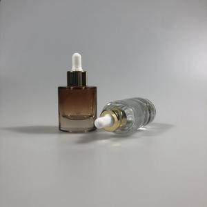 30ml Square Glass Essential Oil <b>Bottles</b> with <b>Dropper</b> and Screen Printing Amber Clear for Serum and Skin Care OEM/ODM Available - Product Image 3