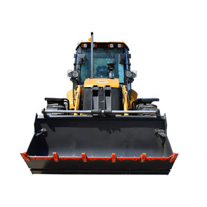 Compact 4WD Backhoe Loader with Strong <b>Frame</b> <b>Large</b> Work Area High Stability for Industrial Use - Product Image 4