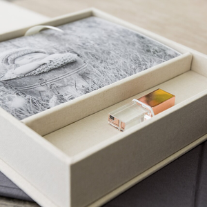 Caja <span class=keywords><strong>de</strong></span> Regalo <span class=keywords><strong>de</strong></span> Lino <span class=keywords><strong>de</strong></span> 4x6 Pulgadas, Caja <span class=keywords><strong>de</strong></span> Recuerdos para Bodas, Aniversarios, Sesiones Fotográficas, Presentación, Envoltura para Almacenamiento <span class=keywords><strong>de</strong></span> Fotos - Product Image 5