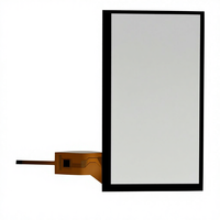 Écran d'affichage semi-fini capacitif industriel IPS TFT LCD 7 pouces 1024x600 500 cd/m² haute luminosité