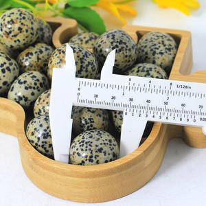 Cristaux de Jaspe Dalmatien en Gros, Ornements de Méditation Spirituelle, Gravure d'Amour, Mascotte Religieuse, Idées Cadeaux - Product Image 4