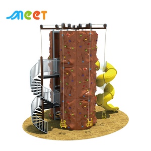 MT-QTY019 Equipo <span class=keywords><strong>de</strong></span> Juego <span class=keywords><strong>Infantil</strong></span> para Exteriores, <span class=keywords><strong>Torre</strong></span> <span class=keywords><strong>de</strong></span> <span class=keywords><strong>Escalada</strong></span> con Tobogán y Cuerda <span class=keywords><strong>de</strong></span> Seguridad - Product Image 3