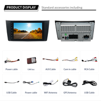 Autoradio tactile 8 pouces avec CarPlay sans fil, Android 14, 4G LTE pour W211 E200 E220 E240 E270 E280 W219 CLS350 CLS500 CLS55 2008