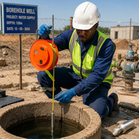 Medidor de Nivel de Agua para Pozos Profundos de 100M, Sonda de 15mm, Sensor de Profundidad de Agua Subterránea, 1 Año de Garantía, Protección IP55, Alta Precisión