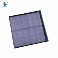 Mini panneaux solaires, chargeur d'alimentation 9V, panneau solaire en résine époxy résidentiel 3W, mini panneau solaire adhésif en époxy ZW-145145-9V