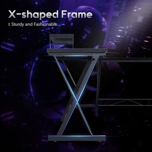 Vekin-soporte de Monitor grande para escritorio, mesa de Gaming en forma de <span class=keywords><strong>L</strong></span> para oficina y casa, venta al por mayor - Product Image 5