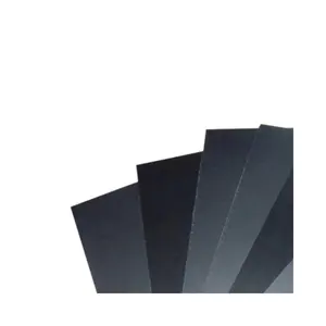 0.3mm 0.5mm lembar PVC Matte hitam kaku untuk pencetakan Offset