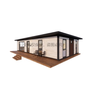 บ้านคอนเทนเนอร์สำเร็จรูปขนาด 40 ฟุต แบบขยายได้ ขายส่งจากโรงงาน บ้านคอนเทนเนอร์สำหรับขนส่งที่แข็งแรงทนทาน - Product Image 1